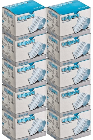 Unıpore Flaster 10 cm x 10 m Hipoalerjenik 10 Adet Unıpore Flaster 10 cm x 10 m Hipoalerjenik 10 Adet