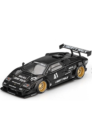 Mini Gt 1/64 Lamborghini Countach Lb-works Black - Blister Paket Mgt01081-bl Siyah