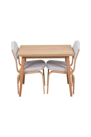 Vilinze Ege Sandalye Avanos Ahşap Mdf Mutfak Masası Takımı - 60x90 Cmtk-avanos-06090-nn-ege19n-sigmabeyaz Beyaz
