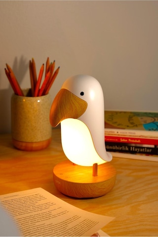 Toucan Bird Masa Lambası, Gece Lambası, Şarjlı, Abajur
