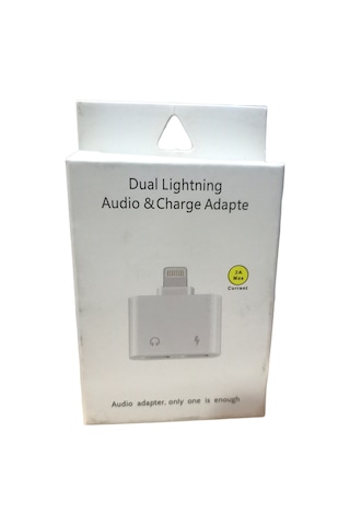 Emrebilisim Lightning Audior Adaptör Apple Uyumlu iPhone Lightning Audio Adaptör/ İ