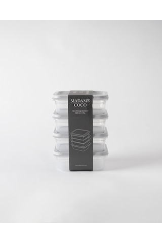 Madame Coco Bonn 2'li Saklama Kabı - Soft Gri - 4x500 Ml 8684427307052 Çok Renkli