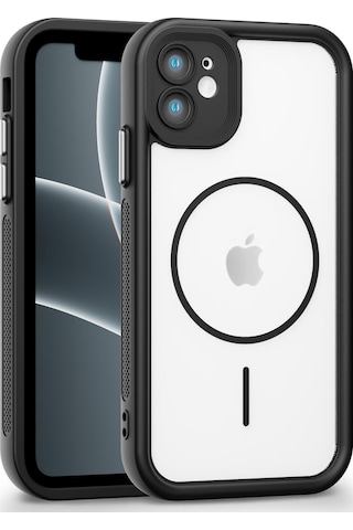 Apple Uyumlu iPhone 11 Kamera Korumalı Magsafe Wireless Şarj Özellikli Mat Silikon Siyah Renkli Silikon Telefon Kılıfı Apple Uyumlu iPhone 11 Kamera Korumalı Magsafe Wireless Şarj Özellikli Mat Silikon Siyah Renkli Silikon Telefon Kılıfı