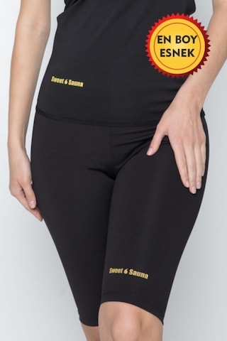 Fitformgiyim Unisex % 100 Extra Termal Kısa Şort Termal Kadın -erkek Acık Siyah