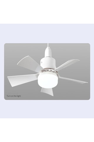 62 Watt 3 Renk Yanma Modlu Dimlenebilir Cata Lodos Kumandalı Fan Led Ampul
