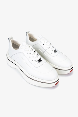 Valmenti Erkek Hakiki Deri Beyaz Sneakers & Spor Ayakkabı 381 23347 Erk Ayk Y26 Beyaz