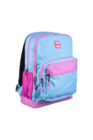 Bear & Deer School Çift Gözlü Sırt Çantası Turkuaz Bd-cn0239 Diğer