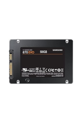 500 Gb 870 Evo Samsung 2.5 Sata3 Mz-77e500bw 560-530 Mb/s Samsung Tr Garantılı Tek Ebat