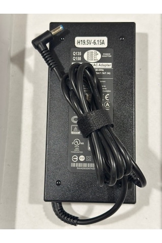 19.5 Volt 6.15 Amper Hp Uyumlu Notebook Adaptör 120 Watt 4.5 Mm 3.0 Mm Notebook Adaptör