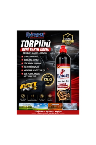 Premium Torpido Bakım Kremi 500 Ml Araba Plastik Deri Koruyucu Yeniler Toz Çekmez Badem Yağlı Krem