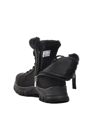 Trender Polact Filet 24072 Siyah Nubuk Kız Çocuk Bot & Bootie Dm04c24072 Siyah Nubuk