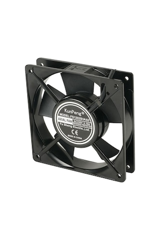 Suntek 12025 Siyah 220v 120x120x25mm Fırçasız Led Ekran Için