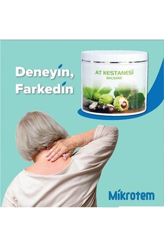 Mikrotem At Kestanesi Balsamı Masaj Jeli 450 ML