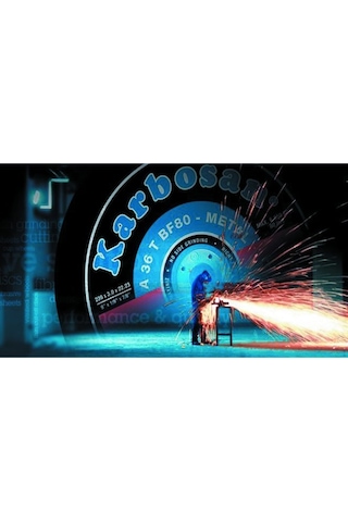 Karbosan 180 X 6 4 Metal Taşlama Taşı 10 Adet