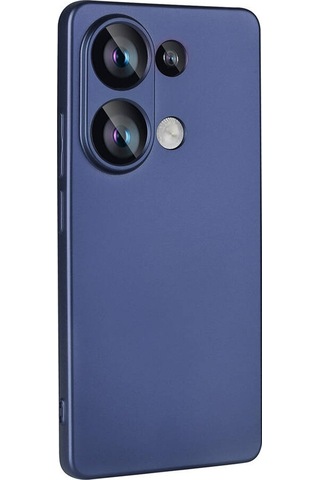 Noktaks - Xiaomi Uyumlu Xiaomi Poco M6 Pro 4g - Kılıf Mat Renkli Esnek Premier Silikon Kapak - Siyah