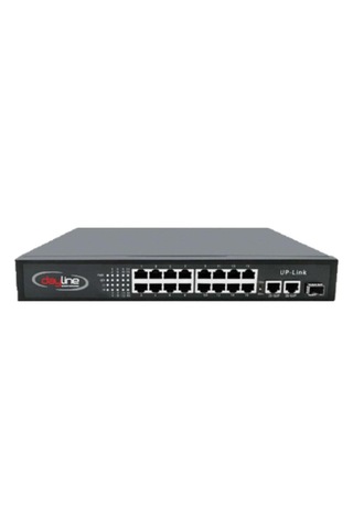 -dl-3316pf Uyumlu 16 Port Poe Switch Siyah-135703