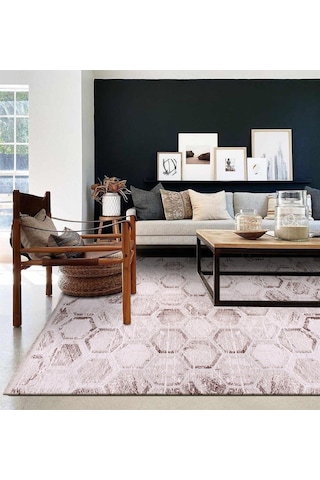 Çam Halı Crea Plus Argilla 15904 Modern Desenli Makine Halısı
