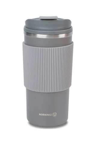 Korkmaz Freedom Plus Gri Kahve Bardağı