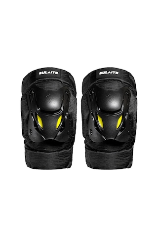 Sones Sulaite Motosiklet Koruyucu Rider Rüzgar Sıcaklığı Koruyucu Dişli Sürüş Ekipmanı Dizlik + Dirsek Pedi Siyah