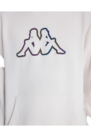 Kappa Logo Brian Erkek Sweatshirt Kap.361x1kw Beyaz