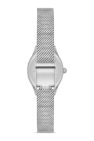 Wel 2506-3 Kadın Kol Saati Hasır Kordon, Silver Renk, 3 Atm Suya Dayanıklı Gümüş