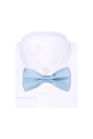 Mavi Ayarlanabilir Saten Bebek Ve Çocuk Papyonu Mavi