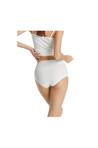 Blackspade Kadın Slip Büyük Beden Külot Essential 1307 Beyaz