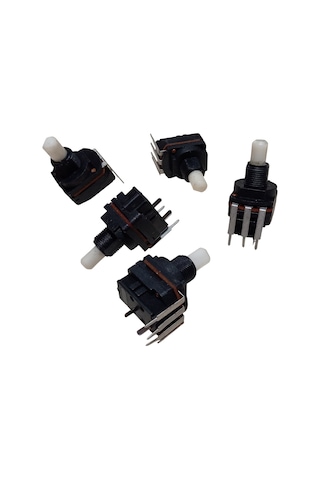5 Adet B500k Anahtarlı Dimmer Potansiyometre 500k Dimmer Pot Somunsuz