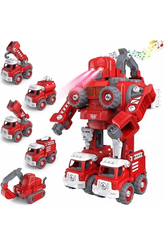 5in1 Zapp Toys Sesli Ve Işıklı Sök Tak Robot