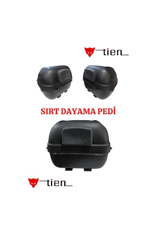 Tien 35 Lt Siyah Motosiklet Çanta