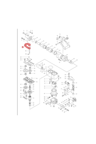 Makita HM1500B Uç Kitleme Ürün Kodu 322478-0