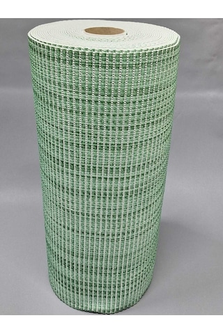Mat Islak Zemin Anti Bakteriyel Kaydırmaz Çok Amaçlı Paspası 65 Cm Eninde 65 X 100 / Yeşil
