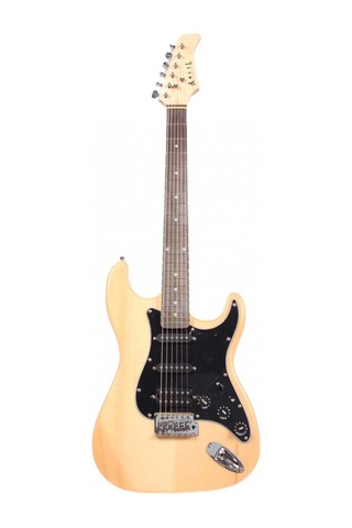 Angel Aeg111-n Naturel Elektro Gitar Doğal Ahşap Görünüm Vernikli Cila