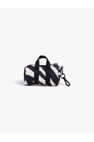 Herschel Novel Duffle Mini Çanta, Anahtarlık Charm Uniseks Zebra Çanta - 80015