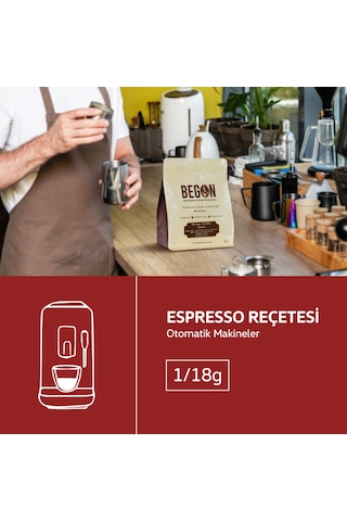 Begon Kahve Nord Kivu Premium Espresso Öğütülmüş Kahve 2 x 250 G