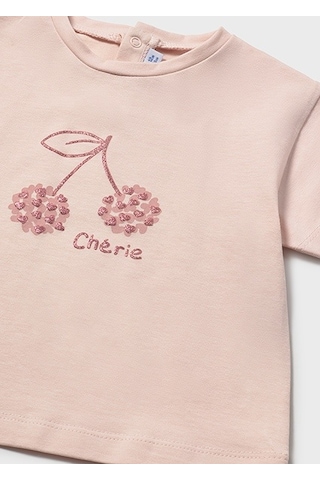 Mayoral Kız Bebek T-shirt Pembe - 00105