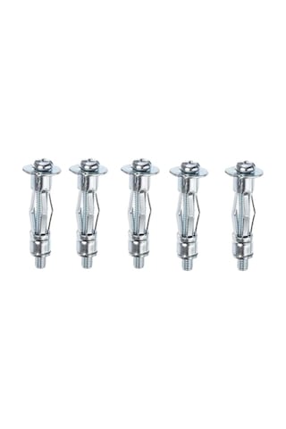 Çelik Alçıpan Ve Boşluk Dübel Frt Tuğla Duvar Bims Paraşüt Dübeli 5x37 Metal 5 Adet
