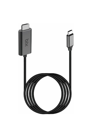Bix BX02HB Type-C to HDMI 1.8 M Multimedya Kablosu