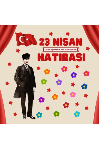 23 Nisan Hatırası Pano Süsü