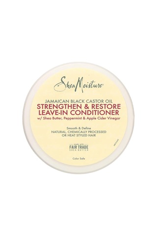 Shea Moisture Jamaican Black Castor Oil Güçlendirici Ve Onarıcı Durulanmayan Saç Kremi 340ml