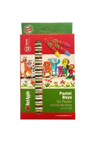 Pastel Boya 12 Renk Rpas12 Karışık