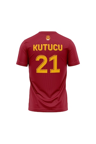 Gsstore Galatasaray Ahmed Kutucu Welcome Tee E251149 Sarı - Kırmızı