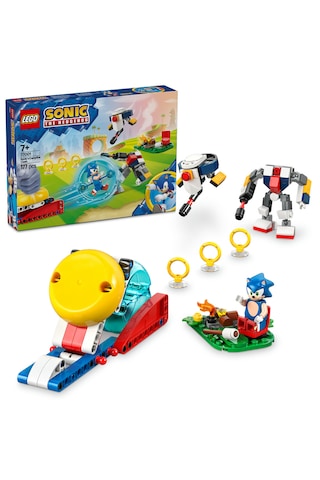 LEGO® Sonic the Hedgehog™: Sonic’in Kamp Ateşi Çarpışması 77001 - 7 Yaş ve Üzeri Çocuklar için Koleksiyonluk Oyuncak Yapım Seti (177P)