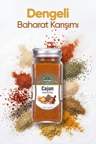 Cajun Kajun Baharatı Cam Şişe 60 Gr.