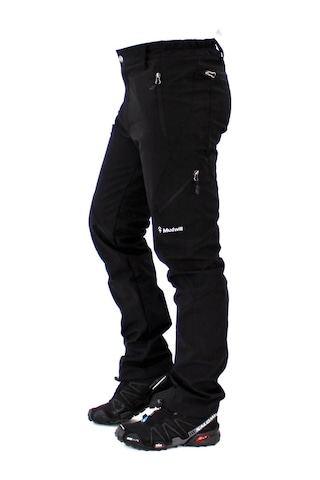 Mudwill Windblock Softshell Polarsız Outdoor Pantolon Siyah