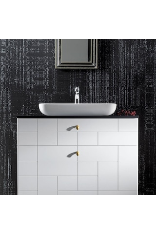 Turkuaz Seramik Cerastyle Lal 80 x 42 CM Lavabo