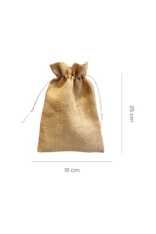 Baghashtag Jüt Kese 15 Cm X 25 Cm Çok renkli