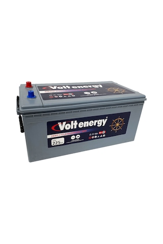 VOLT ENERGY 12 V 225 Amper Deep Cycle Marin Bakımsız Akü