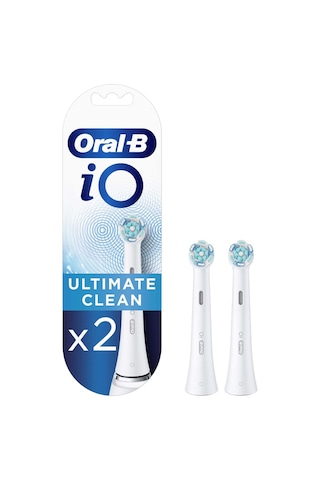 Oral-B iO Ultimate Clean Beyaz Diş Fırçası Yedek Başlığı 2'li