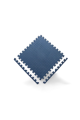 50x50 13mm Damla Desen Puzzle Tatami Minder Spor Yoga Pilates Oyun Matı Lacivert